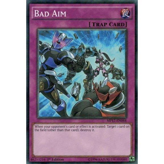 YuGiOh 2017 Mega-Tin Mega Pack Common Bad Aim MP17-EN044