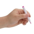 thumbnail image 5 of Dry Erase Marker Pens, 100 Pack Rose Red Ink Fine Point Low Odor Whiteboard with Eraser Cap, White Pen Rod, 5 of 6