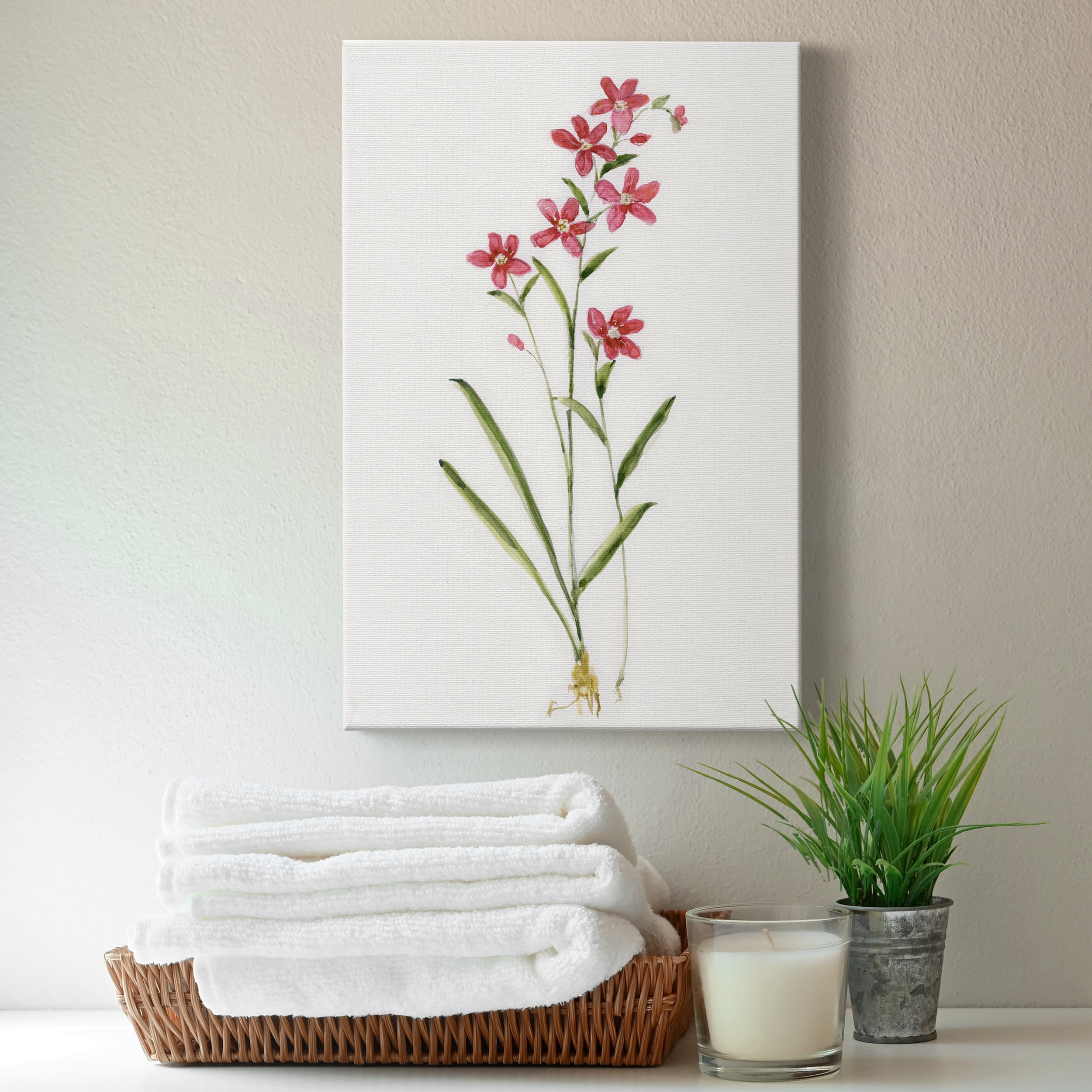 Delicate Pink I Premium Gallery Wrapped Canvas - Ready to Hang - 32 x 48