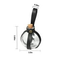thumbnail image 3 of Guozer Spherical Glass Bottle 1PCS 250ML Medieval-accessories Halloween Home Decor Bottle Corked Water Bottle With Handle, 3 of 8
