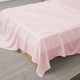 thumbnail image 1 of Sábana plana Sweet Home Collection, tamaño completo, color rosa pálido, 1 of 4