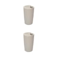 thumbnail image 3 of Advancent Taza de café de trigo, taza de leche de estilo Simple con tapa, vaso liso a la moda para coche, para viajes al aire libre, senderismo Type1 NO1, 3 of 6