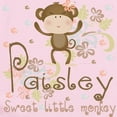 thumbnail image 2 of CafePress - Paisley..Sweet Little Monkey Infant Bodysuit - Baby Light Bodysuit, Size Newborn - 24 Months, 2 of 4