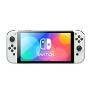 Restored Nintendo OLED w/ White Joy-Con White, Nintendo Switch (Refurbished)