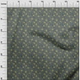 thumbnail image 3 of oneOone Cotton Flex Gray Fabric Floral Fabric For Sewing Printed Craft Fabric By The Yard 40 Inch Wide, 3 of 4