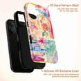 thumbnail image 4 of Watercolor Tropical Summer Phone Case, Beach Floral Surfboard Collage Cover for iPhone 17 16 15 14 13 12 11 Pro Plus Mini, 4 of 6