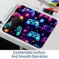 thumbnail image 6 of Game Controller Printed Square Desk Mat Gaming Mouse Pad with Non-Slip Rubber Bottom - 8.3x9.8 Inch Office and Gaming Mouse Pad, 6 of 6