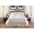 thumbnail image 3 of Pointehaven  450 TC Dobby Jacquard Cotton Luxury Size Duvet Set Camel King - Cal King, 3 of 5