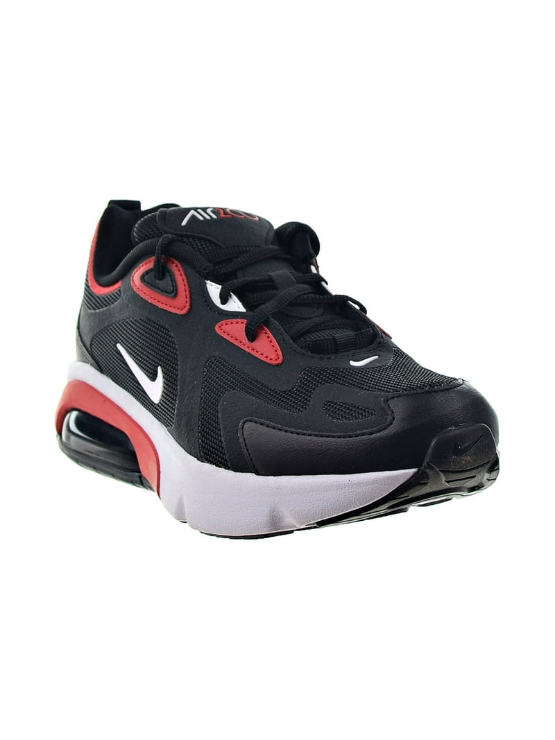 Perforar De vez en cuando Polémico Nike Air Max 200 Big Kids' Shoes Black-White-University Red at5627-007 -  Walmart.com