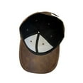 thumbnail image 7 of Personalized Washable Old PU Leather Hardtop Baseball Cap Hat For Men Women Autumn Winter, 7 of 7