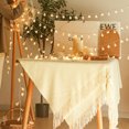 thumbnail image 5 of 20 LED Star String Lights, 10Feet Plug in Fairy String Lights Waterproof, Extendable for Indoor, Outdoor, Wedding Party, Christmas Tree, New Year, Garden Decoration, Warm White, 5 of 9
