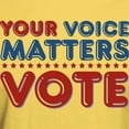 thumbnail image 3 of CafePress - Your Voice Matters Light T Shirt - Men's Classic Graphic T-Shirt, 3 of 4
