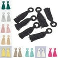 thumbnail image 2 of U8MO 5pc Polyester Tassel Big Pendant Dangle Charms DIY Crafting Decorations 98~110mm-Camel, 2 of 2
