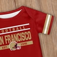 thumbnail image 4 of Newborn City Baby Girl Boy Clothes Unisex,Football Team Clothing Short Sleeve Apparel,Infant Baby Bodysuits,Size:3-24 Months, 4 of 5