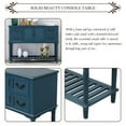thumbnail image 6 of Wulawindy Console Table Sideboard for Entryway Sofa Table with Shutter doors and 4 Storage Drawers, 6 of 7