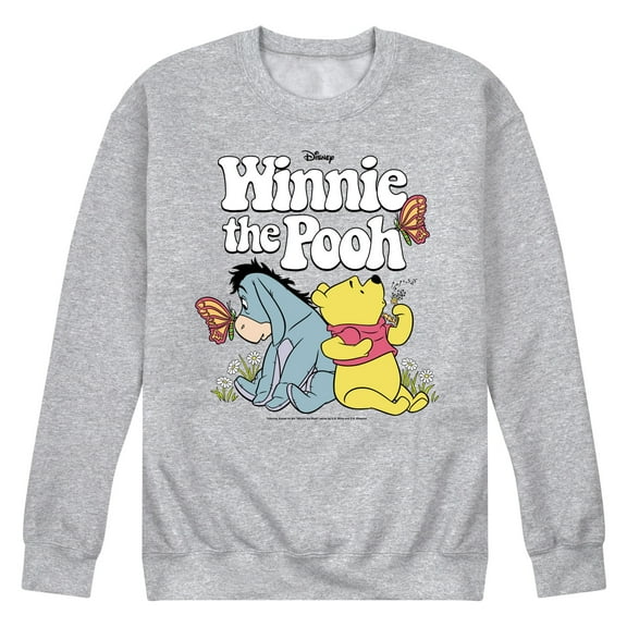 Winnie the Pooh - Retro Eeyore - Men's Crew Fleece Sweatshirt