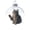 A002- Color B, variant on Black Cat Ornament Christmas Ornament 4 Inch Clear Glass Bauble Cat Inside Ornament with Snow Inside Bauble Glowing Sparkles for Indoor Christmas Decorations Home Holiday Display,