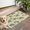 Border Collie, variant on Border Collie Dog and Flower Florals Door Rugs,Washable Non Slip Door Mats Indoor,Decorative Door Mats,Entry Mat Indoor for Entrance,Bedroom,Kitchen,Bathroom,17"x30"