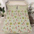 thumbnail image 2 of jejeloiu Farmhouse Mallard Duck Twin Sheet Sets,Green Brown Bedding For Teens 3pcs, 2 of 7