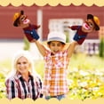 thumbnail image 4 of Marioneta de peluche Farmer Hand Puppet ZJoey, 36 cm, con boca de trabajo, 4 of 7