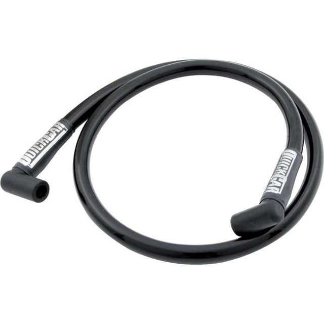 Quickcar Racing Produits QRP40-363 Fil de Course à Manches - Fil à Bobine Noir 36 Po. HEI-HEI
