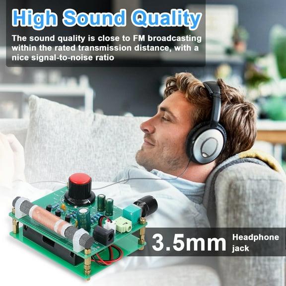 Am Amplitude Modulation AM Radio Emitter Experimental AM Transmitters AM Signal Source DIY Circuit Board Radio Station SDR Receiver Assembly Debugging Repairing Tools