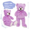 thumbnail image 4 of MorisMos Giant Teddy Bear 35.4'' Giant Stuffed Animal Big Bear Plush Toy, 4 of 8