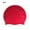 Red, variant on Ergonomic Ear Protection Swim Cap, Waterproof Non-Slip Silicone Swimming Cap, High Elastic Comfort Swim Hat, Water Resistant Bathing Cap, Reduces Drag & Keeps Hair Dry