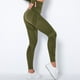 thumbnail image 5 of Pantalones de yoga de cintura alta con aberturas para mujer: leggings sin costuras que realzan las caderas, ropa deportiva elástica, tallas XS-L, 5 of 6
