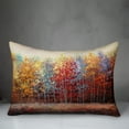 thumbnail image 3 of Creative Products Spicy Painted Autumn Landscape 14x20 Spun Poly Pillow, 3 of 3