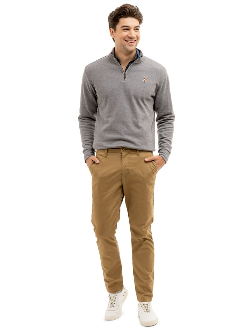U.S. Polo Assn. men's Chino Pant - Slim Fit - Stretch Fabric