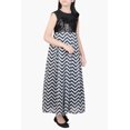 thumbnail image 3 of Robe Tissée Princesse Noir & Blanc, 3 of 5