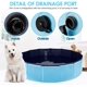 thumbnail image 3 of Piscina para perros, 80 x 20 cm/120 x 30 cm/160 x 30 cm, piscina para perros de PVC, piscina para perros, bañera plegable, 3 of 6