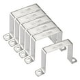 thumbnail image 6 of Uxcell 68 x 72mm 304 Stainless Steel U Shaped Connector Bracket 6 Pack, 6 of 6