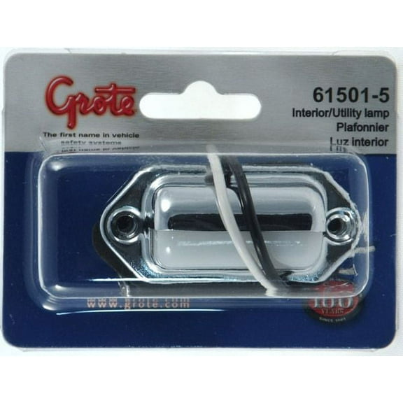 GROTE PERLUX # 615015 DOME/INTERIOR LAMP CHROM