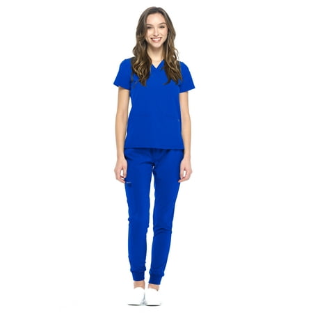 

Dagacci Medical Uniform 4-Way Stretch Jogger Unisex Scrub Set