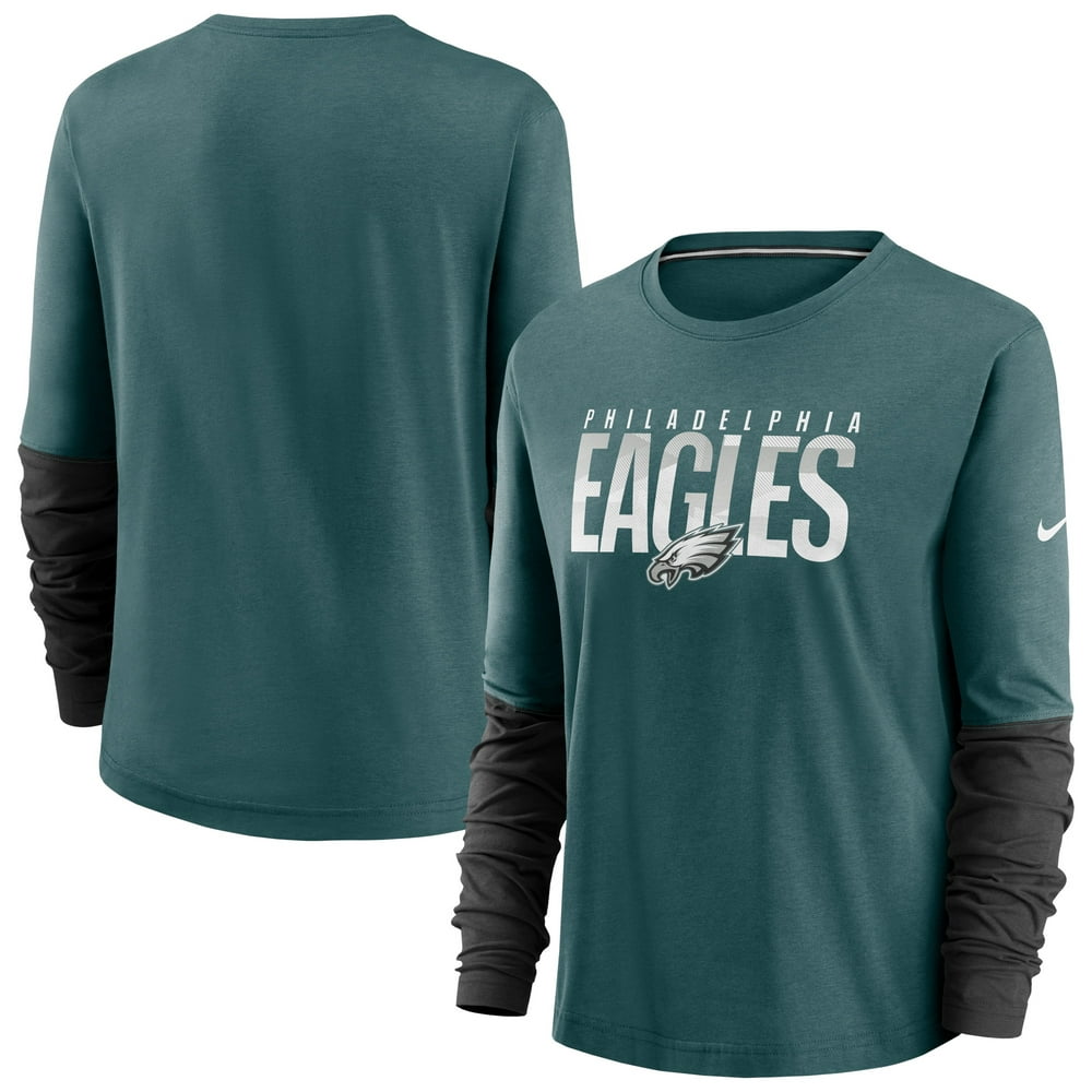 Philadelphia Eagles Nike Women's City Mascot Breathe Long Sleeve T ...