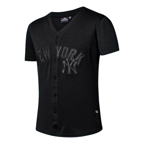 Playera Fanatics Hombre Mlb New York Yankees Negro Jersey negro L
