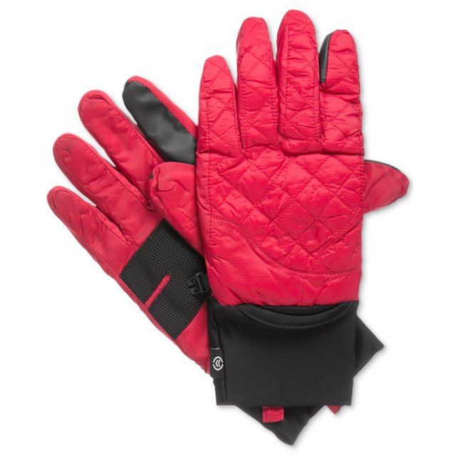Guantes Acolchados Smart Touch Isotoner Hombre Rojo L/XL