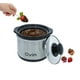 thumbnail image 3 of Calentador de olla de cocción lenta de 0,65 qt, juego de olla para fondue, olla para derretir chocolate, 3 of 5