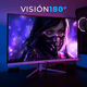 thumbnail image 4 of Monitor Gamer XTREME PC GAMING Clarity Curvo 23.8 4ms 100Hz FHD VA HDMI Blanco FreeSync G-Sync, 4 of 6