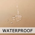 thumbnail image 2 of DREAM ART Waterproof Outdoor Curtain for patio,garden,Balcony Anti Rust Grommet- Thermal Insulated Grommet Indoor Outdoor Curtain/Drape ,W54"xL84",Beige,1 Panel, 2 of 3