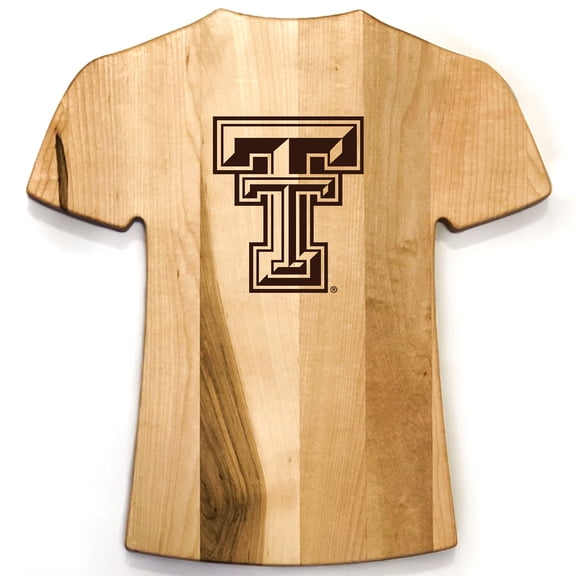 Baseball BBQ Texas Tech Red Raiders Jersey Style Cutting Board