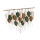 thumbnail image 3 of Tapiz de macramé para colgar en la pared, decoración de pared, tapiz de hojas, adorno nórdico, idea de regalo con borlas 21 hojas, 3 of 9