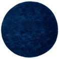 thumbnail image 2 of SAFAVIEH Carmine Eveleen Solid Area Rug, Navy, 6' x 6' Round, 2 of 10