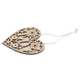 thumbnail image 4 of Adorno Colgante De árbol De Navidad Con Adorno De Madera De Corazón De 20 Piezas SM SunniMix Adorno de madera de corazón de amor, 4 of 7