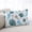 Teal, variant on Seahorse Coral Coastal Throw Pillow Covers, Nautical Summer Beach Ocean Sea Soft Breathable Pillow Cases with Invisible Zipper for Sleeping, Small Pillowcases for Couch Bed Sofa Chair 16x24 Inches