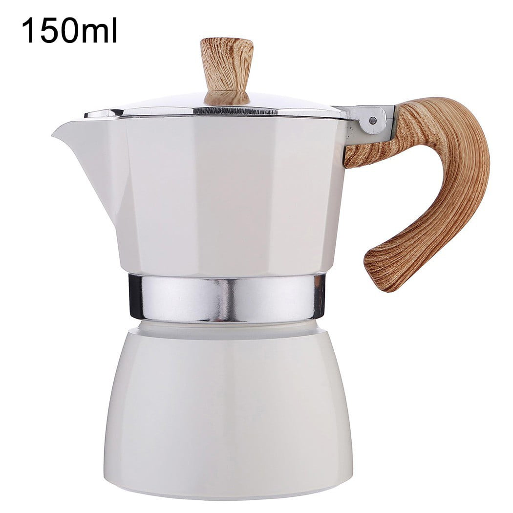Aluminum Stove Top Espresso Coffee Maker Moka Pot Percolator 3 /6 Cup/150/300ML