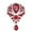 F, variante sur FcBaudy Broches pour Femmes Européennes et Banquet Bijoux Mode Diamant Goutte d'Eau Broche Broche 11
