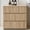 Oak-3 Drawers, variant on Ktaxon Solid Wood 3 Drawer Dresser Nightstand Modern Wood Chest of Drawers Bedroom Modern Stylish Farmhouse Finish, Oak